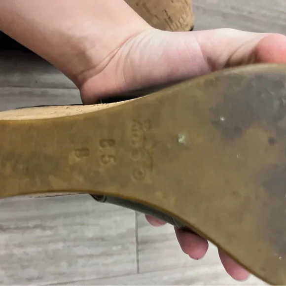 Coach Black Patent Leather Wedges - Picture 10 of 12